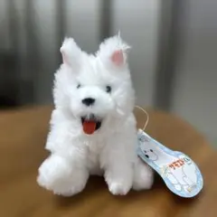 サモエド ぬいぐるみストラップ