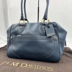J&M DAVIDSON MIA ミア　ネイビー　ハンドバッグのサムネイル