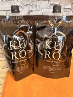 VALANROSE KURO クリームシャンプー ナチュラルブラック400g2本 - メルカリ