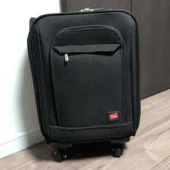 Hanes ナイロン製 ブラック キャリーケース 旅客機内持ち込み可能サイズ
