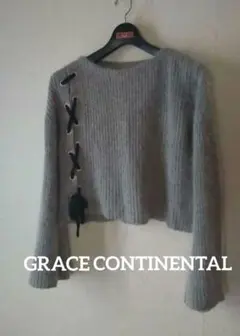 先行SALE♡GRACE CONTINENTAL♡アンゴラ混ニット