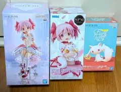 劇場版 魔法少女まどか☆マギカ フィギュア 3点セット　キュウべえ