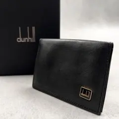 極美品・箱付】ダンヒル dunhill 名刺入れ カードケース ディーエイト