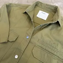 MOUSSY カーキ 半袖シャツ ミリタリー