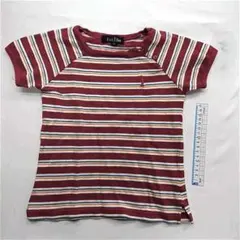 ?イーストボーイ ボーダーTシャツ 110cm キッズ レッド系