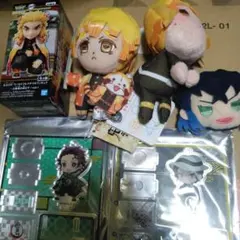 鬼滅の刃 グッズ 18 醤油皿 ストラップ キーホルダ 缶バッジ アクリル 木札