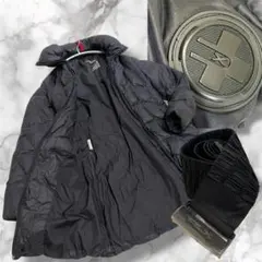 [良品] RLX Ralph Lauren ダウンコート Aライン　ダブルジップ