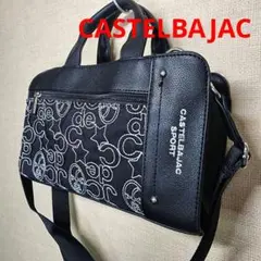 【美品】カステルバジャック 2Wayバッグ ミニショルダー ゴルフ カートバッグ