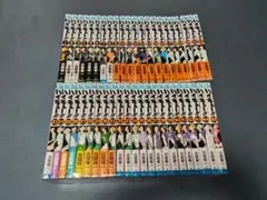 ハイキュー!!(全45巻+33.5巻)/全巻初版帯+ジャンパラチラシ完備