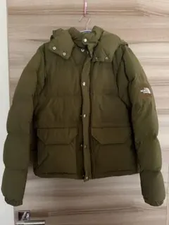 ザノースフェイスキャンプ シエラ ショートダウンジャケット オリーブ