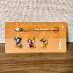 【非売品＊新品】東京ディズニーランド ストラップ 3体セット