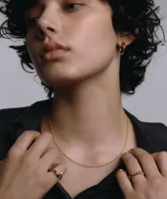 新品未開封＊CENE [GOLD]SHIMMERLINENECKLACE