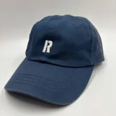 RHC ロンハーマン キャップ Rロゴ 刺繍 ネイビー コットン