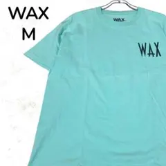 【定番人気】WAX ロゴTシャツ 半袖 ミントグリーン M メンズのサムネイル