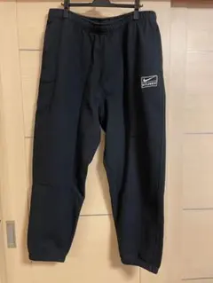 STUSSY & NIKE STONE WASHED FLEECE BLACK