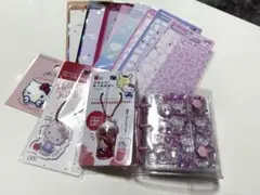 正規品シール帳 完成8ページ＋サンリオグッズ まとめ売り