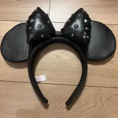 ディズニー カチューシャ 黒