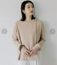 Audrey and John Wad アシメレイヤード カットソー