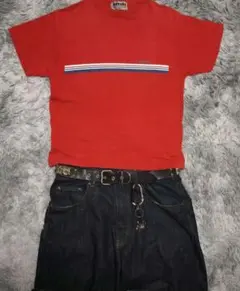 90s Bitch Tシャツ USA Y2K 短丈 シングルステッチ スケーターのサムネイル