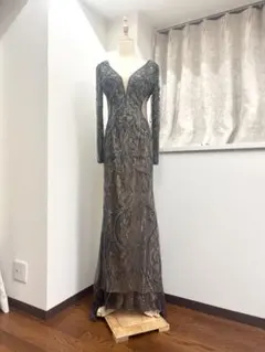 Ezick レーストップドレス カーキ オケージョン ボレロ 結婚式 パーティー Ezick レーストップドレス ボレロ 結婚式 パーティー オケージョン