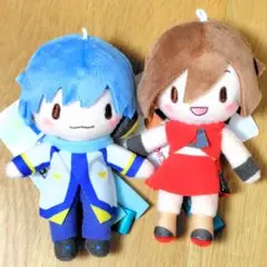 初音ミク ふわぷち ミニぬいぐるみ カイト メイコ ２点セット