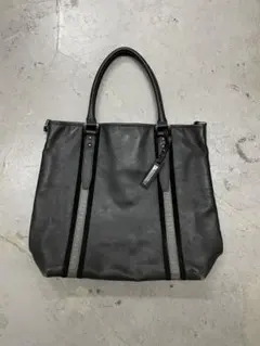 BURBERRY BLACK LABEL バーバリー トートバッグ　レザーバックのサムネイル