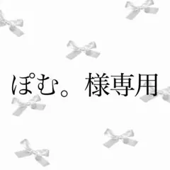 ぽむ。様専用