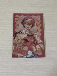 ぎゃうるふ　赤城ウェン　チェキ風カード