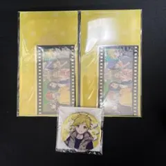 劇場版プロセカ はぴこれ 鏡音レン チケットホルダー 缶バッジ