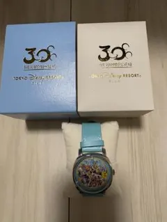 東京ディズニーリゾート 時計 水色