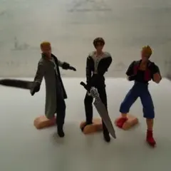 ファイナルファンタジー8 FF8 フィギュア　HG スコール　ゼル　サイファー