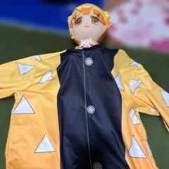 新品　鬼滅の刃　我妻善逸の豪華3点セットTシャツ&ぬいぐるみ&バスタオルセット