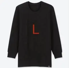 ユニクロ ヒートテック超極暖ウルトラウォーム クルーネックT 9 ブラックL