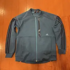 adidas ジャージ ジャケット M ブルー