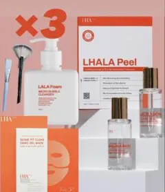 【最新版】ララピール+洗顔フォームセット 残り1セット LHALALA PEEL/ララピール 初期導入セット(web講習)