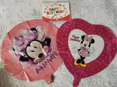 ディズニー ミニーちゃん風船　パーティーグッズ★誕生日会★飾り★バルーン