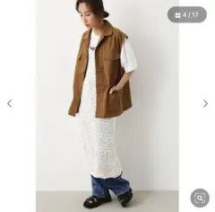 ブラウン オーバーベストのサムネイル