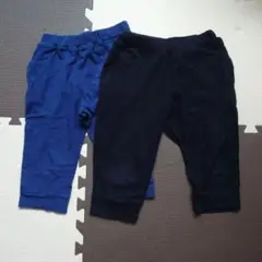 devirock 120cm 7分丈サルエルパンツ　 2枚セット