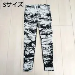 ヨガパンツ ヨガウェア レギンス マーブル柄 スポーツ トレーニング Sサイズ