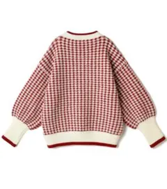 GRL チェック柄ニットトップス　cu393