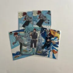 僕のヒーローアカデミア 轟焦凍 カード4枚セット クリアカード