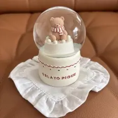 GELATO PIQUEスノードームテディベア