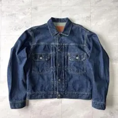 【名品】リーバイス 507XX 2nd デニムジャケット BIGE 40 濃紺