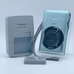 Canon IXY DIGITAL 110IS キャノン デジカメ ブルー 水色 - メルカリ