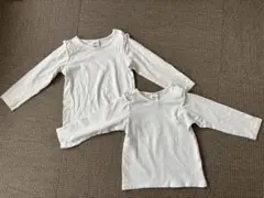 【H&M】トップス　ロンT 白T 長袖カットソー　2点セット