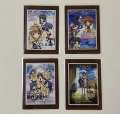 京アニ 歴代ポスターカードコレクション CLANNAD AIR Kanon - メルカリ