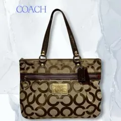 COACH オピーオプアート トートバッグ A4 ビジネス