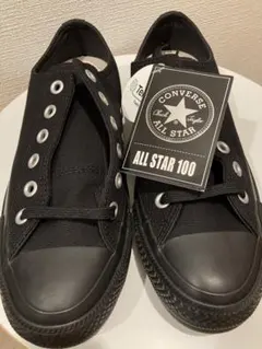 新品 コンバースオールスター 100カラーズ REACT ブラック 24.0
