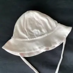 【美品】Ralph Lauren ピンク ベビー帽子12〜24M