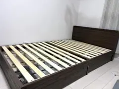 ⭐️セミダブルベッド⭐️ ベッドフレームマットレスセット 大阪市近郊 